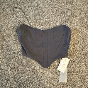 Spandex corset style top